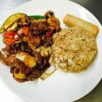 Best Beef w. Hot Garlic Sauce (Lunch)【午餐：鱼香牛】 in Orange Beach, AL